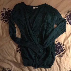 Light weight green cardigan